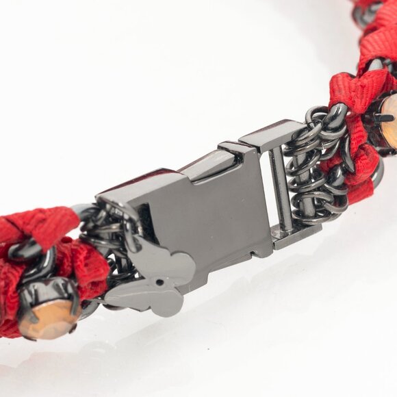 Weekend Max Mara Canasta Red Statement Necklace - Picture 5 of 5